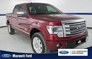 13 f150 supercrew platinum 4x4, turbo,sunroof, navi, rhino liner, clean 1 owner!