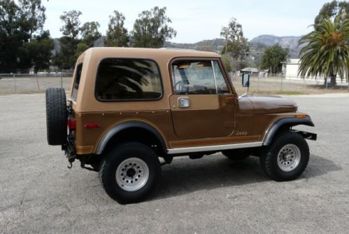 1980 jeep laredo cj-7 rust free california