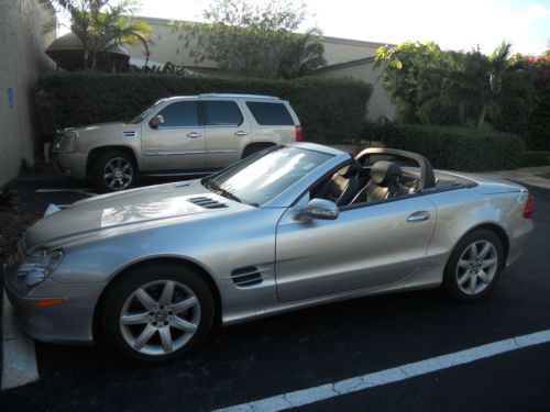 2003 mercedes-benz sl500 base convertible 2-door 5.0l