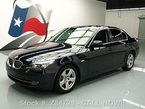 2008 bmw 535i twin-turbo premium sunroof nav 63k miles texas direct auto