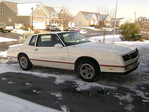 1987 chevrolet monte carlo ss coupe 2-door 5.0l