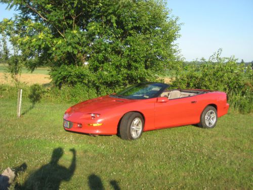 1997 chevrolet camaro rs convertible 2-door 3.8l