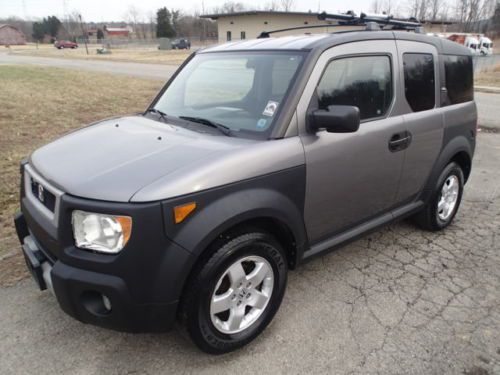 2005 honda element ex awd, salvage, runs and drives,