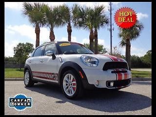 2012 mini cooper countryman s navigation pano roof hk audio park assist &amp; more!