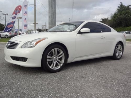 2010 infiniti g37 coupe heated leather clean carfax warranty