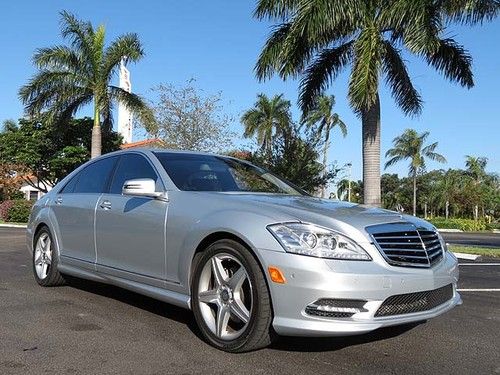 Excellent 2010 s550, amg sport pkg, premium 2 pkg, 1 owner,. florida, warranty