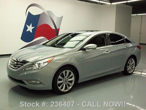 2011 hyundai sonata ltd 2.0t sunroof nav rear cam 46k texas direct auto