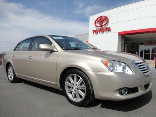 Certified 2008 avalon limited heated leather sunroof 1 owner laser cruise video