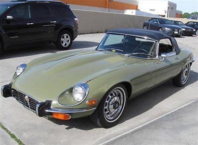 1973 jaguar xke roadster one owner california car classic &amp; rare well serviced