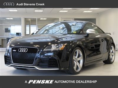 Certified audi ttrs one owner 360 hp sport exhaust 6 speed manual