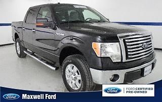 12 f150 supercrew xlt 4x4, 5.0l v8, auto, chrome pack, sync, clean 1 owner!