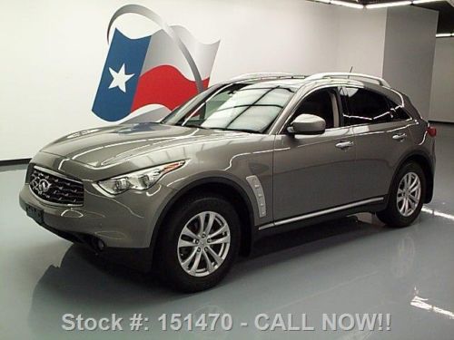 2009 infiniti fx35 awd premium nav rear cam sunroof 65k texas direct auto