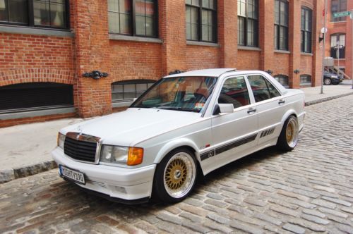 Mercedes-benz 190e w201 2.6l restored! amg kit bbs rims avail! e30 m3 e28 m5 era