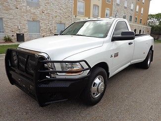 2011 ram 3500 dually cummins turbo diesel 6-speed manual trans tow package nice!