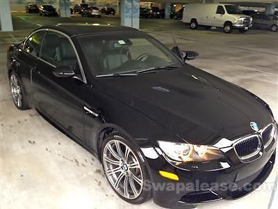 2013 bmw black convertible m3 lease transfer or purchase