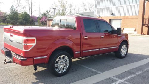 2010 ford f-150 platinum crew cab pickup 4-door 5.4l