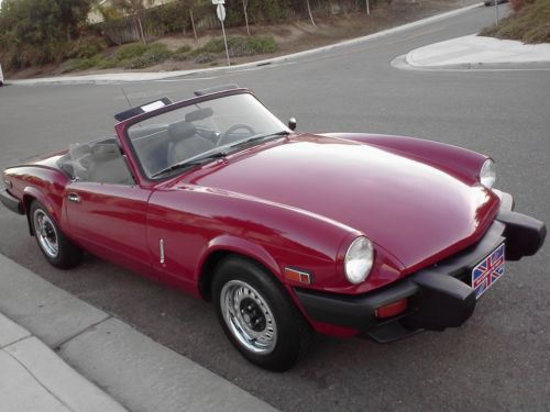 1979 triumph spitfire 1500 ~ overdrive ~ ready for summer.