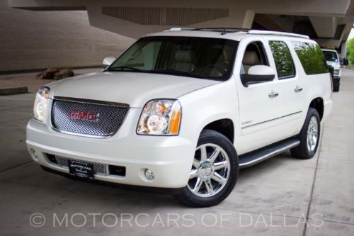 2011 gmc yukon xl denali quad buckets sat radio bluetooth bose navigation dvd