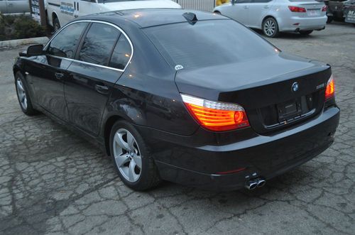 2008 bmw 528i,  navi, low 73k miles, salvage, no reserve!