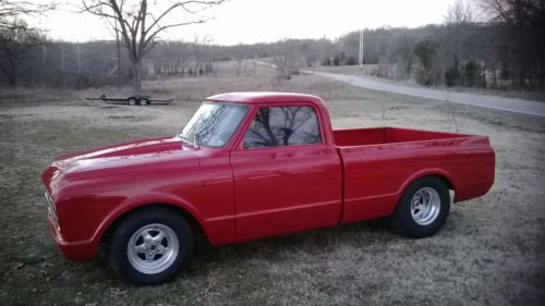 1969 chevy pro street 454 hot rod big block swb chopped red extra nice