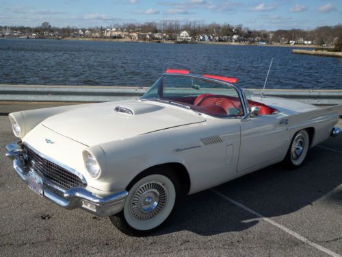 1957 ford thunderbird base convertible 2-door 5.1l