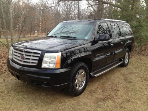 2004 cadillac escalade esv black beauty