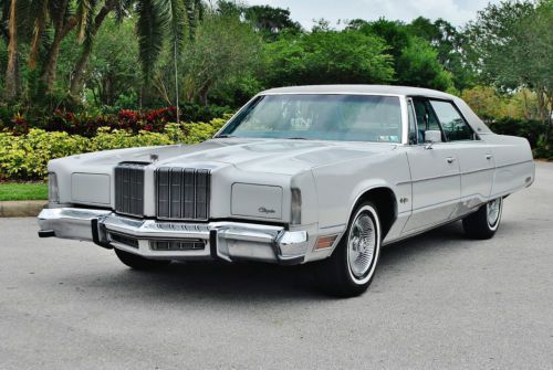 Simply pristine 1 owner 1977 chrysler new yorker brougham second to none sweet