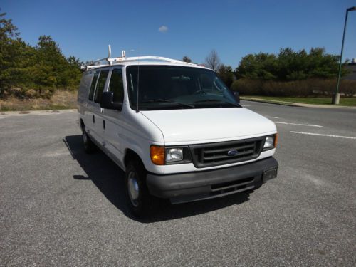 2004 ford e250 cargo van dedicated cng natural gas ngv hov solo only 84k miles