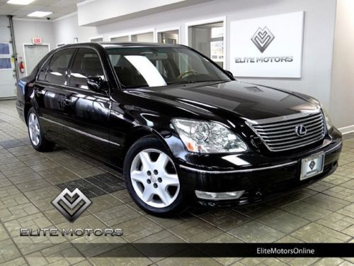 04 lexus ls430 navi gps heated cooled seats mark levinson woodgrain 1 owner