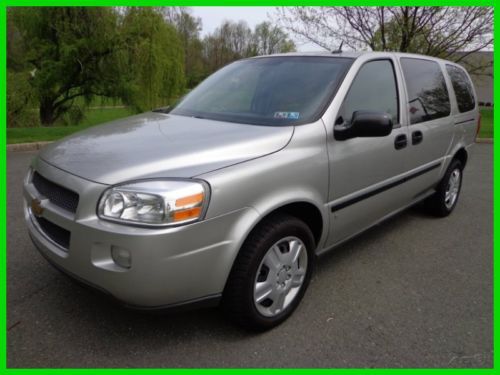 2008 chevy uplander cargo v-6 auto onstar nice snow tires very clean no reserve