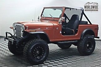 1980 custom cj7! frame off restored! v8! lifted! must see! extensive restoration