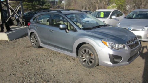 2012 subaru impreza sport wagon awd manual trans damaged repairable clean title