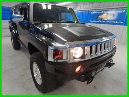 2007 used tx h3 low miles 2 tone leather sunroof lift mats automatic 4x4 4wd awd