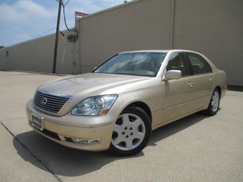 2004 ls430 only 39k miles 1-owner navigation  levinson call 888-696-0646