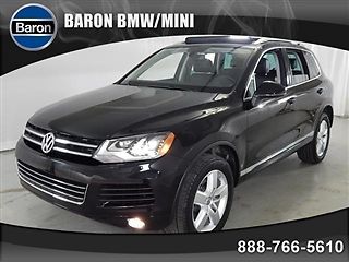 2013 volkswagen touareg vr6 exec dual zone climate control security system
