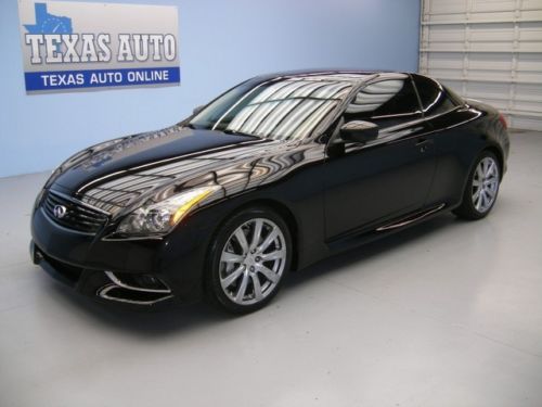 We finance!!!  2011 infiniti g37 limited convertible nav heated seats texas auto