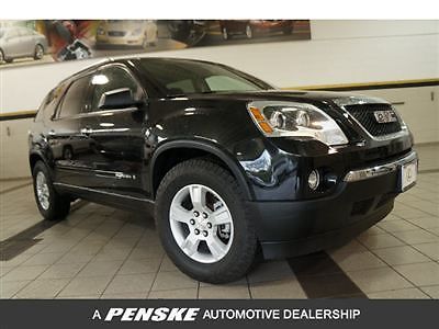 Fwd 4dr sle1 gmc acadia sle suv automatic gasoline 3.6l v6 mpfi vvt black