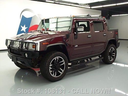 2006 hummer h2 sut 4x4 leather sunroof dual dvd 71k mi texas direct auto