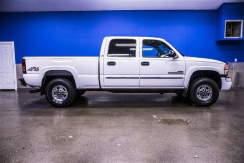 2005 gmc sierra 2500hd duramax diesel leather toyo tires 82k miles tow bose