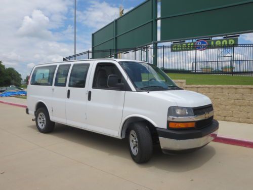 2009 texas own chevy express 1500 cargo van one owner 70k free shipping