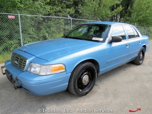 2008 ford crown victoria police interceptor sedan a/c 4-spd auto 4.6l v8 power