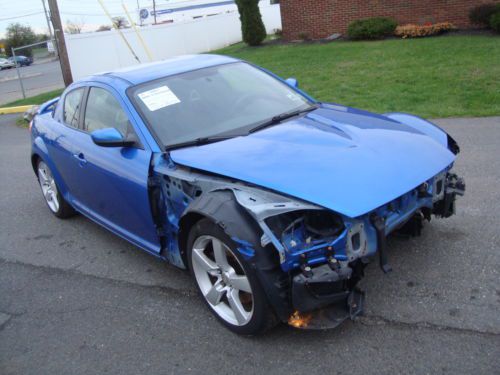 Mazda RX8 6-Speed Salvage Rebuildable Repairable Wrecked Project Damaged FIXER, US $3,995.00, image 3