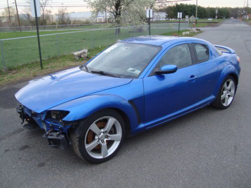 Mazda RX8 6-Speed Salvage Rebuildable Repairable Wrecked Project Damaged FIXER, US $3,995.00, image 4