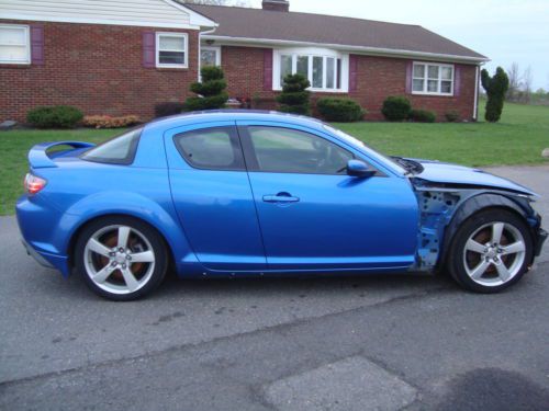 Mazda RX8 6-Speed Salvage Rebuildable Repairable Wrecked Project Damaged FIXER, US $3,995.00, image 5