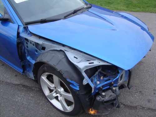 Mazda RX8 6-Speed Salvage Rebuildable Repairable Wrecked Project Damaged FIXER, US $3,995.00, image 14