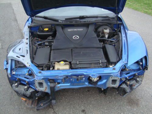 Mazda RX8 6-Speed Salvage Rebuildable Repairable Wrecked Project Damaged FIXER, US $3,995.00, image 28