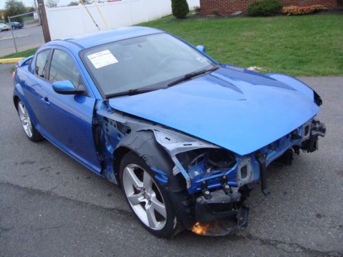 Mazda RX8 6-Speed Salvage Rebuildable Repairable Wrecked Project Damaged FIXER, US $3,995.00, image 69
