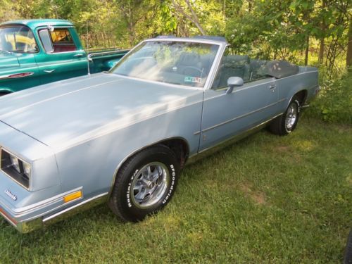 1983 Oldsmobile Cutlass Calais rare Convertible Olds hot rod street rod classic, image 8
