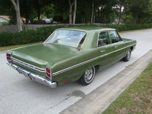 1969 dodge dart fl car one owner ac car  29000 actual miles runs great, US $2,200.00, image 8