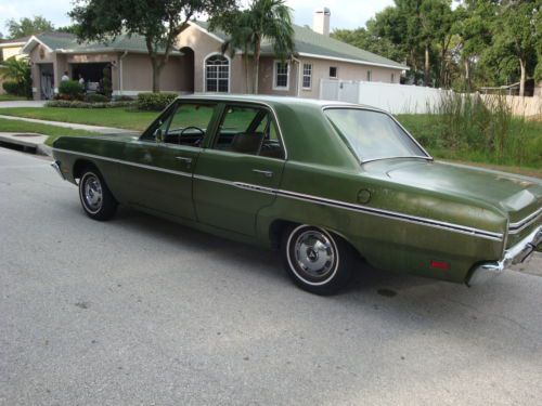 1969 dodge dart fl car one owner ac car  29000 actual miles runs great, US $2,200.00, image 21